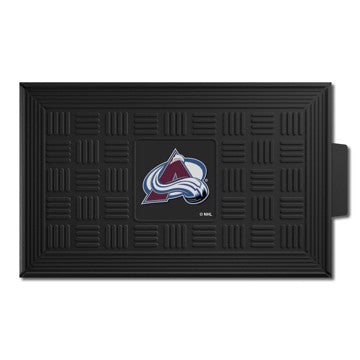 Wholesale-Colorado Avalanche Medallion Door Mat NHL Outdoor Door Mat - 19.5" x 31" SKU: 11489