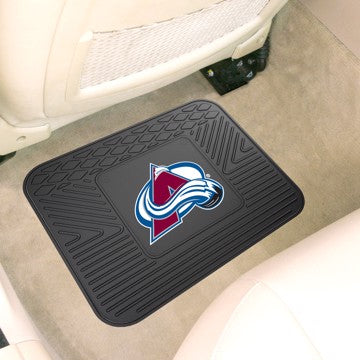 Wholesale-Colorado Avalanche Utility Mat NHL Back Seat Car Floor Mats - 1 Piece - 14" x 17" SKU: 10765