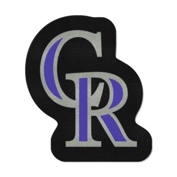 Wholesale-Colorado Rockies Mascot Mat MLB Accent Rug - Approximately 36" x 36" SKU: 21979
