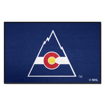 Wholesale-Colorado Rockies Starter Mat - Retro Collection NHL Accent Rug - 19" x 30" SKU: 35468