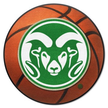 Wholesale-Colorado State Rams Basketball Mat 27" diameter SKU: 4979