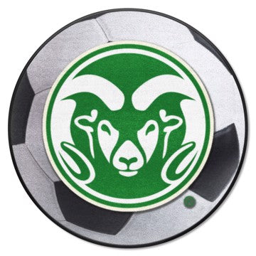 Wholesale-Colorado State Rams Soccer Ball Mat 27" diameter SKU: 4981
