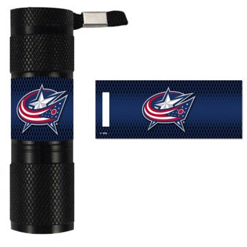 Wholesale-Columbus Blue Jackets Flashlight NHL 1.1" H x 0.3" W x 3.4" L SKU: 62335