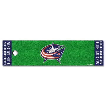 Wholesale-Columbus Blue Jackets Putting Green Mat NHL 18" x 72" SKU: 10575