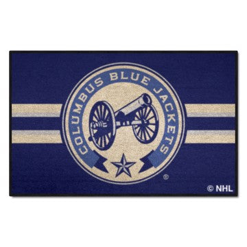 Wholesale-Columbus Blue Jackets Starter - Uniform Alternate Jersey NHL Accent Rug - 19" x 30" SKU: 31933