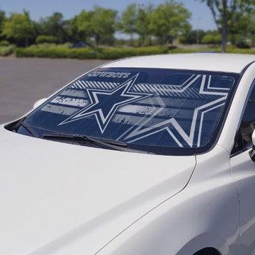 Wholesale-Dallas Cowboys Auto Shade NFL Windshield Sun Shade - 59" x 29.5" SKU: 60050