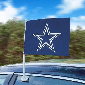 Wholesale-Dallas Cowboys Car Flag NFL Auto Flag - 1 Piece - 11" x 14" SKU: 25482