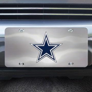 Wholesale-Dallas Cowboys Diecast License Plate NFL Exterior Auto Accessory - 12" x 6" SKU: 24531