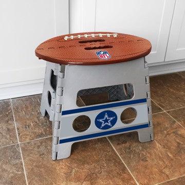 Wholesale-Dallas Cowboys Folding Step Stool NFL Foot Stool - 14" x 13" SKU: 24432