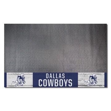 Wholesale-Dallas Cowboys Grill Mat - Retro Collection NFL Vinyl Mat - 26" x 42" SKU: 32584