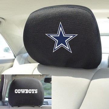 Wholesale-Dallas Cowboys Headrest Cover NFL Universal Fit - 10" x 13" SKU: 12496