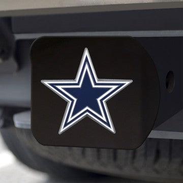 Wholesale-Dallas Cowboys Hitch Cover NFL Color Emblem on Black Hitch - 3.4" x 4" SKU: 22553