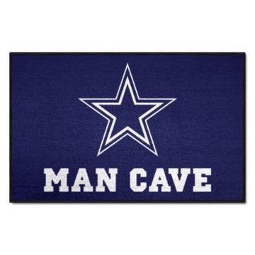 Wholesale-Dallas Cowboys Man Cave Starter NFL Accent Rug - 19" x 30" SKU: 14293