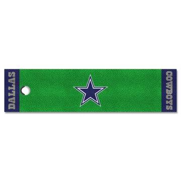 Wholesale-Dallas Cowboys Putting Green Mat NFL Golf Accessory - 18" x 72" SKU: 9009
