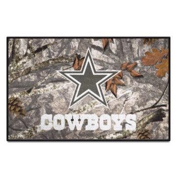 Wholesale-Dallas Cowboys Starter Mat - Camo NFL Accent Rug - 19" x 30" SKU: 34219