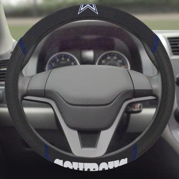Wholesale-Dallas Cowboys Steering Wheel Cover NFL Universal Fit - 14.5" to 15.5" SKU: 15032