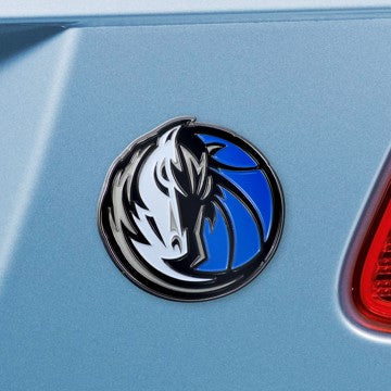 Wholesale-Dallas Mavericks Emblem - Color NBA Exterior Auto Accessory - Color Emblem - 3" x 3" SKU: 22210