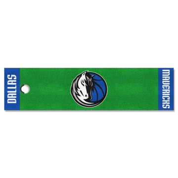Wholesale-Dallas Mavericks Putting Green Mat NBA 18" x 72" SKU: 9244