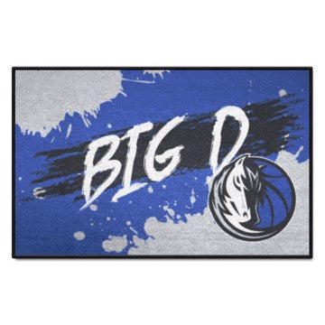 Wholesale-Dallas Mavericks Starter Mat - Slogan NBA Accent Rug - 19" x 30" SKU: 35990