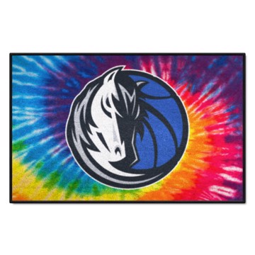 Wholesale-Dallas Mavericks Starter Mat - Tie Dye NBA Accent Rug - 19" x 30" SKU: 34379