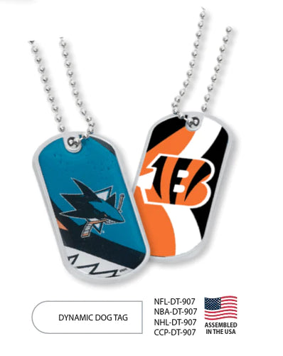 {{ Wholesale }} Denver Broncos Dynamic Dog tags 