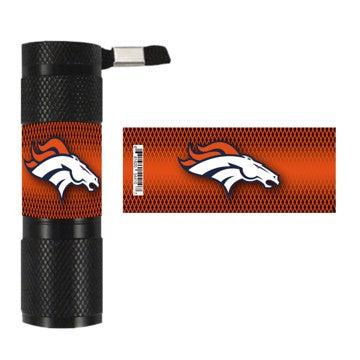 Wholesale-Denver Broncos Flashlight NFL 1.1" H x 0.3" W x 3.4" L SKU: 62307