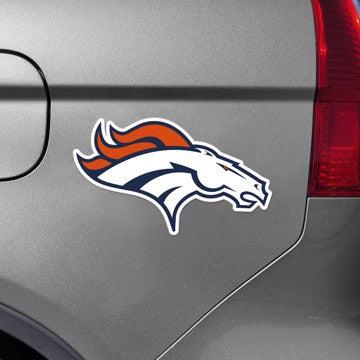Wholesale-Denver Broncos Large Team Logo Magnet NFL Magnet 10" (8.8046" x 9.2077") SKU: 32362