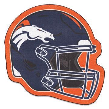 Wholesale-Denver Broncos Mascot Mat - Helmet 40" x 22.5" SKU: 31735