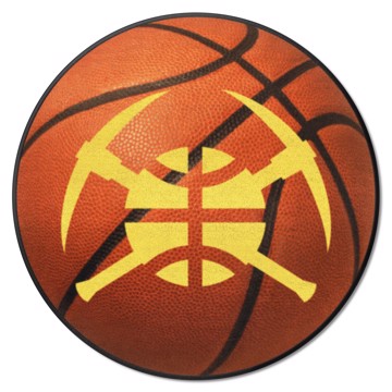 Wholesale-Denver Nuggets Basketball Mat NBA Accent Rug - Round - 27" diameter SKU: 36932