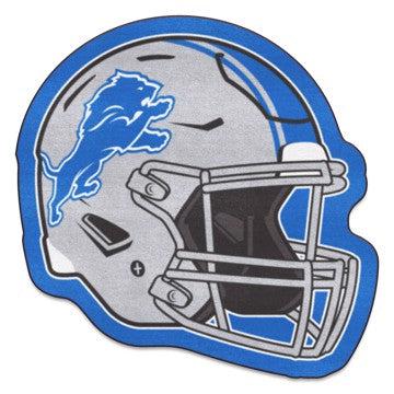 Wholesale-Detroit Lions Mascot Mat - Helmet NFL Accent Rug - Approximately 36" x 36" SKU: 31736