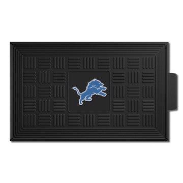 Wholesale-Detroit Lions Medallion Door Mat NFL Outdoor Door Mat - 19.5" x 31" SKU: 11442