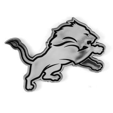 Wholesale-Detroit Lions Molded Chrome Emblem NFL Plastic Auto Accessory SKU: 60268
