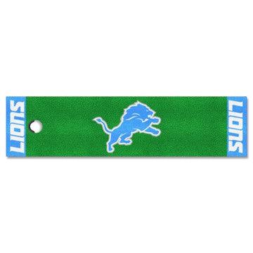 Wholesale-Detroit Lions Putting Green Mat NFL Golf Accessory - 18" x 72" SKU: 9011