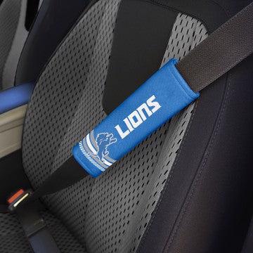 Wholesale-Detroit Lions Rally Seatbelt Pad - Pair NFL Interior Auto Accessory - 2 Pieces SKU: 32094