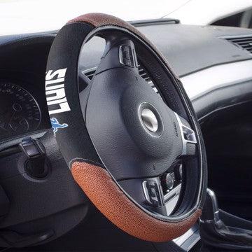 Wholesale-Detroit Lions Sports Grip Steering Wheel Cover NFL - 14.5” to 15.5” SKU: 62093