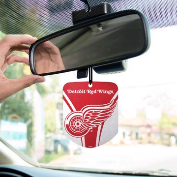 Wholesale-Detroit Red Wings Air Freshener 2-pk NHL Interior Auto Accessory - 2 Piece SKU: 61596