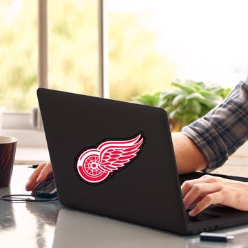 Wholesale-Detroit Red Wings Matte Decal NHL 1 piece - 5” x 6.25” (total) SKU: 30794