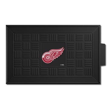 Wholesale-Detroit Red Wings Medallion Door Mat NHL Outdoor Door Mat - 19.5" x 31" SKU: 11470