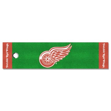 Wholesale-Detroit Red Wings Putting Green Mat NHL 18" x 72" SKU: 10381