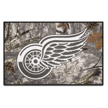 Wholesale-Detroit Red Wings Starter Mat - Camo NHL Accent Rug - 19" x 30" SKU: 34479