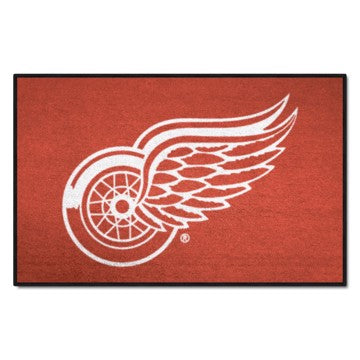 Wholesale-Detroit Red Wings Starter Mat NHL Accent Rug - 19" x 30" SKU: 10270