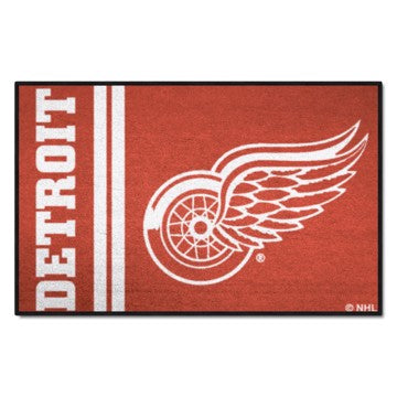 Wholesale-Detroit Red Wings Starter Mat - Uniform NHL Accent Rug - 19" x 30" SKU: 19262