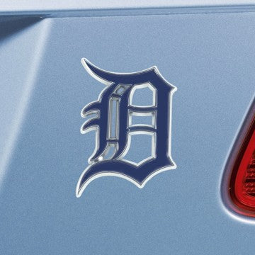 Wholesale-Detroit Tigers Emblem - Color MLB Exterior Auto Accessory - Color Emblem - 3.2" x 3" SKU: 26580