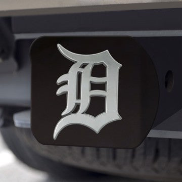 Wholesale-Detroit Tigers Hitch Cover MLB Chrome Emblem on Black Hitch - 3.4" x 4" SKU: 26579