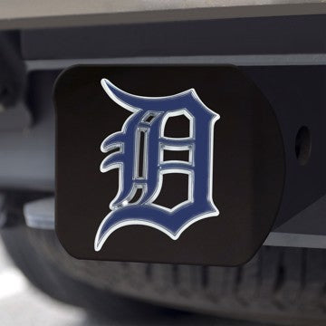 Wholesale-Detroit Tigers Hitch Cover MLB Color Emblem on Black Hitch - 3.4" x 4" SKU: 26585