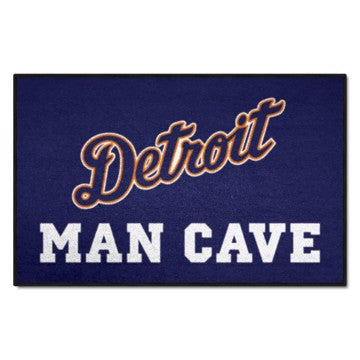 Wholesale-Detroit Tigers Man Cave Starter MLB Accent Rug - 19" x 30" SKU: 31408