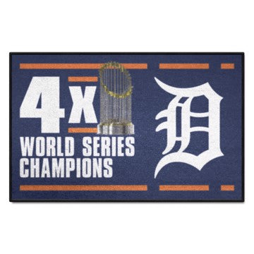 Wholesale-Detroit Tigers Starter Mat - Dynasty MLB Accent Rug - 19" x 30" SKU: 36050