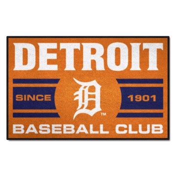Wholesale-Detroit Tigers Starter Mat - Uniform MLB Accent Rug - 19" x 30" SKU: 18468