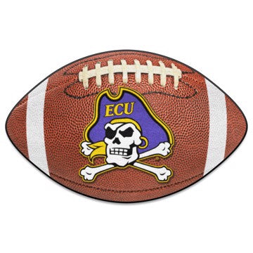 Wholesale-East Carolina Pirates Football Mat 20.5"x32.5" SKU: 1305
