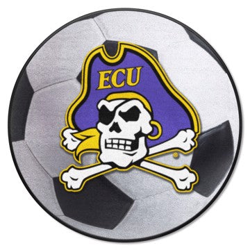 Wholesale-East Carolina Pirates Soccer Ball Mat 27" diameter SKU: 1303